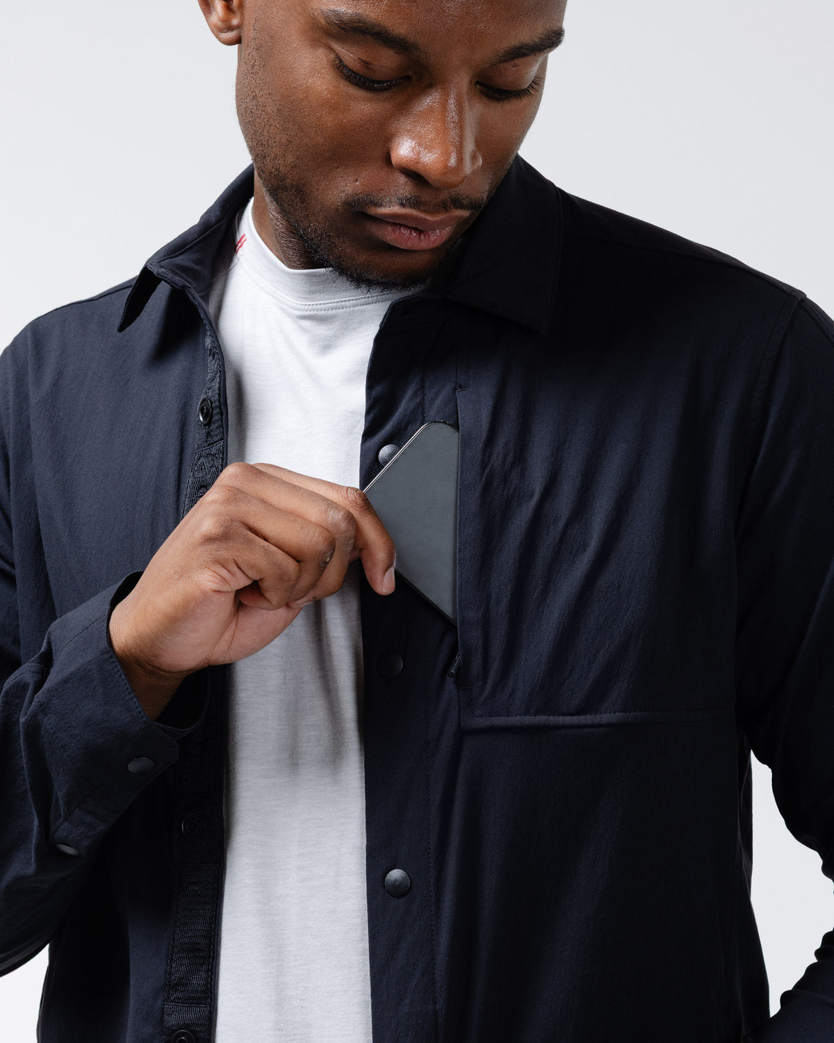 Refuge Long Sleeve Snap Up Shirt