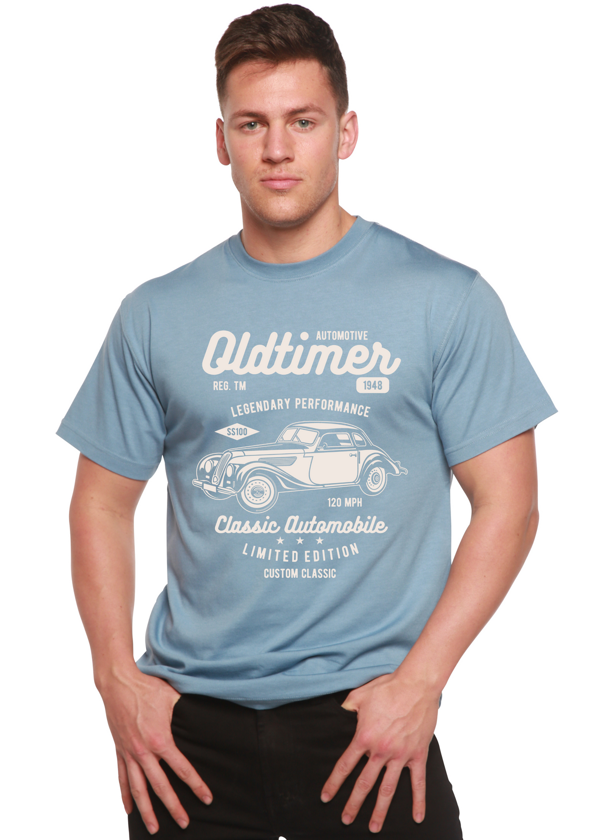 Oldtimer Spun Bamboo® Men's Bamboo Viscose/Organic Cotton Short Sleeve Graphic T-Shirt