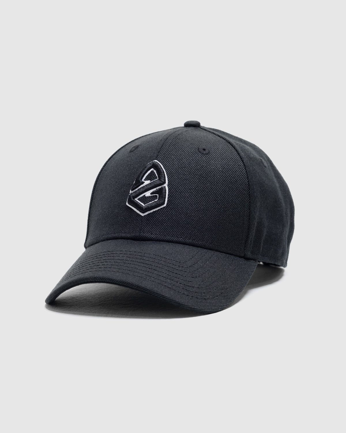 Black Crest Logo Hat