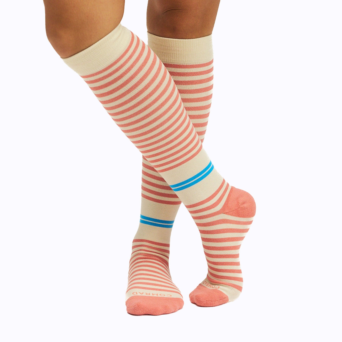 CloudCotton Compression Socks - Stripes