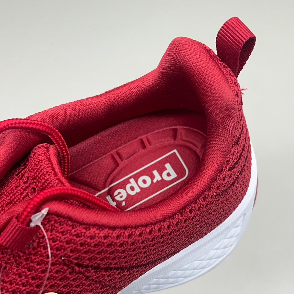 PROPET Tour Knit Double Insoles Ortholite Shoes Women Sz 8.5 W(D) Red WAA112M