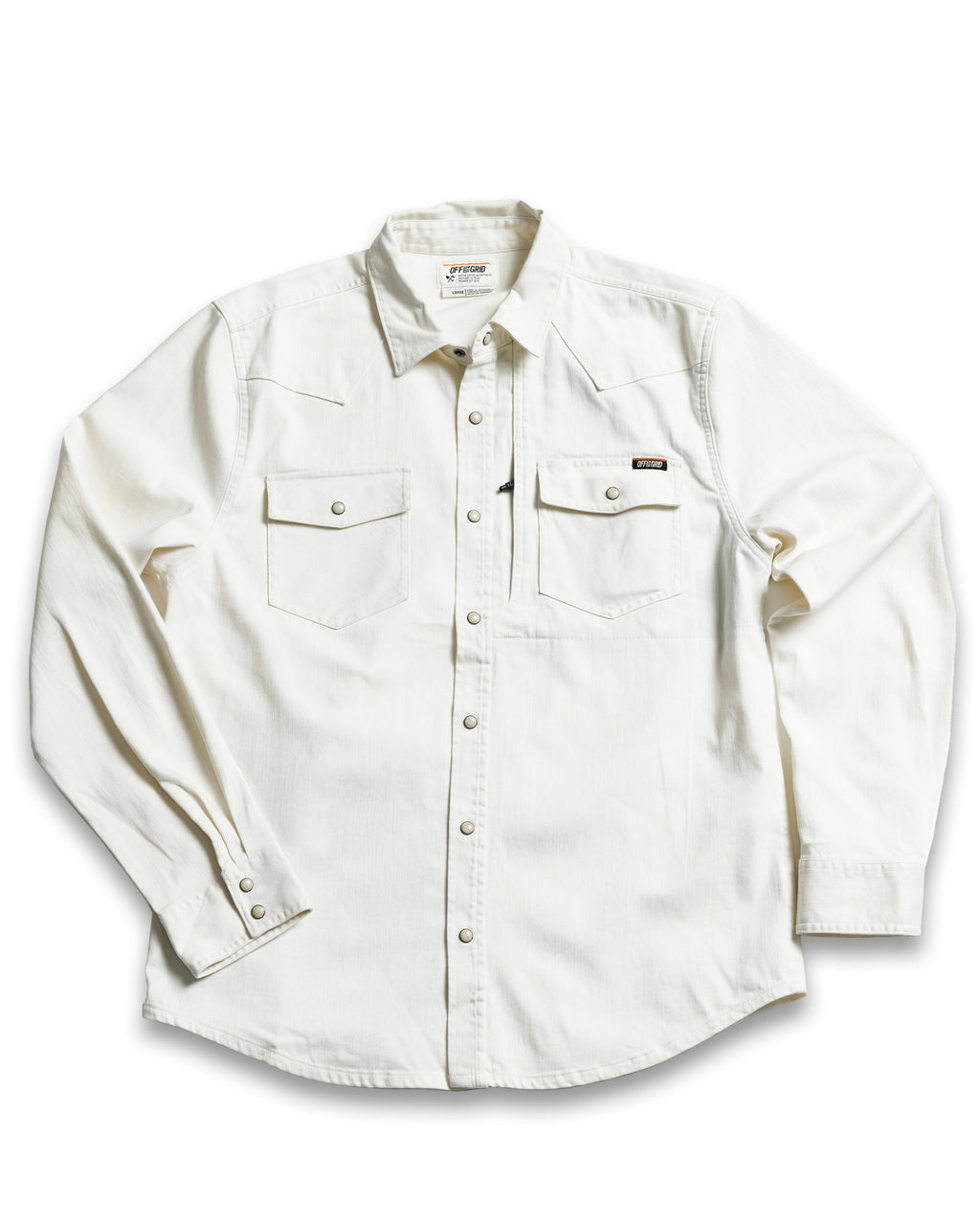 Earl Denim Shirt - Natural
