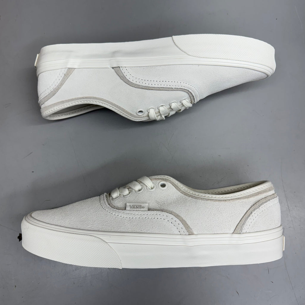 VANS Authentic Sliver Sneakers Shoes Women's Sz 10 White/White VN000D6DWWW