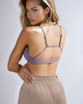 Low Scoop Workout Bra - Lilac