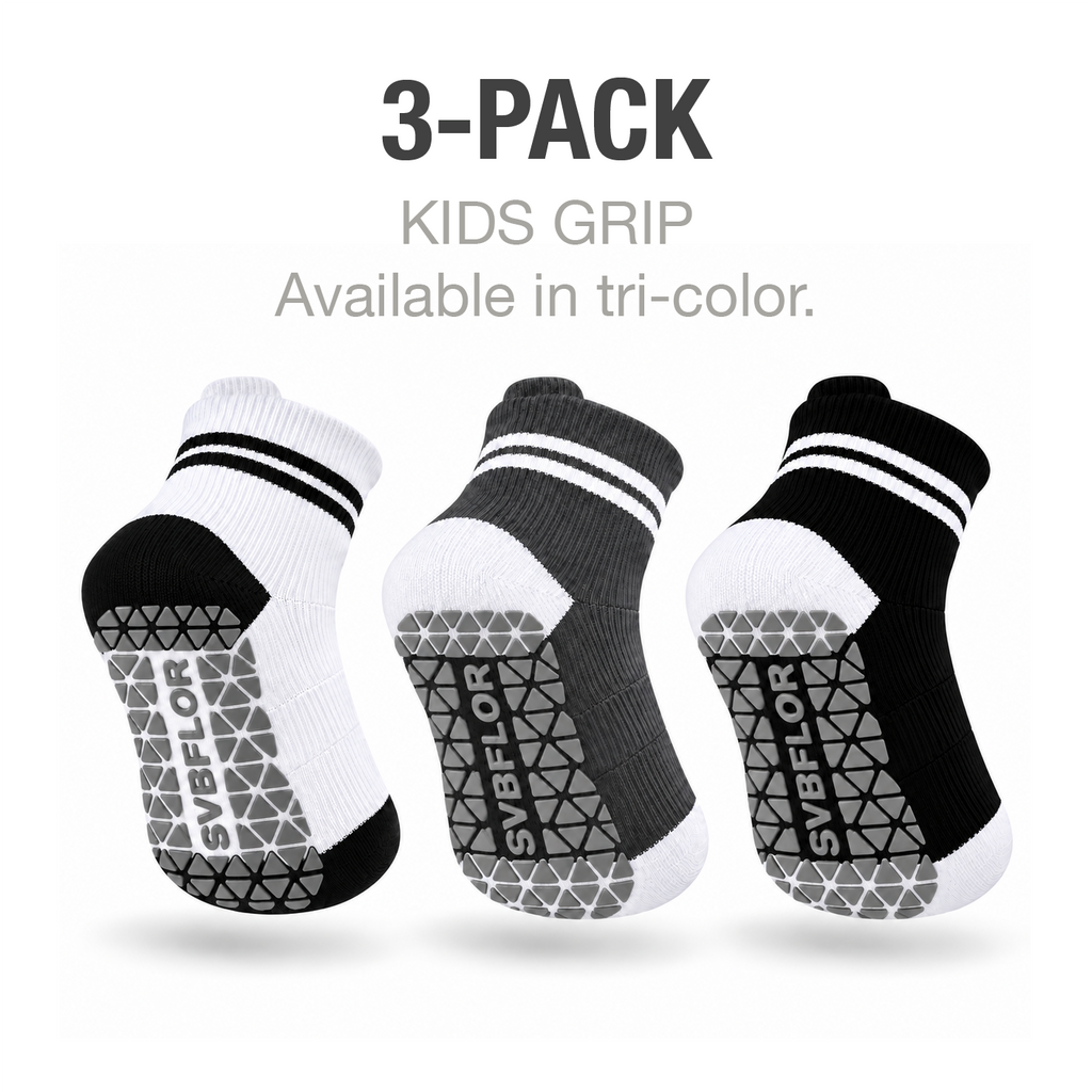Kids Stay-Up Grip Socks