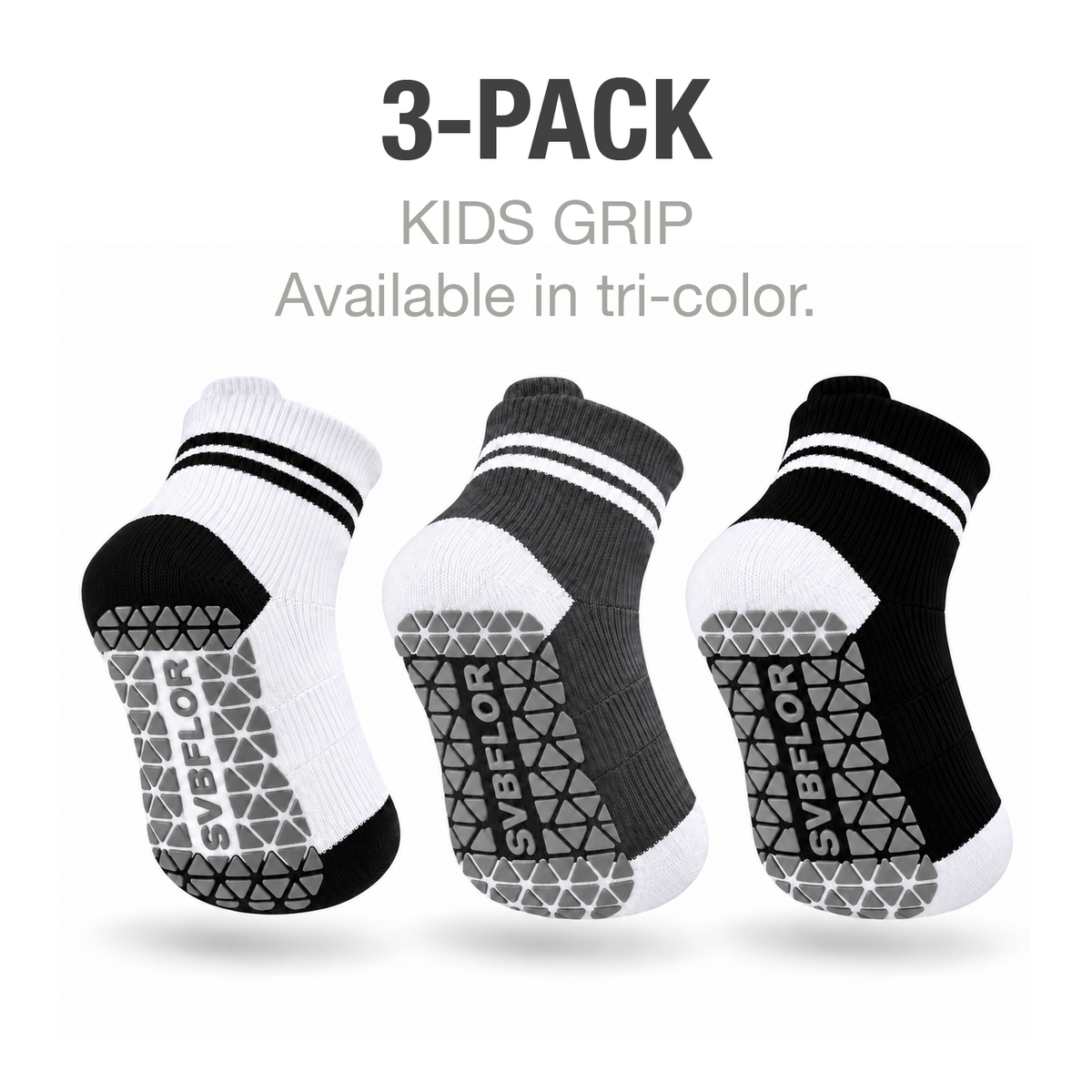 Kids Stay-Up Grip Socks